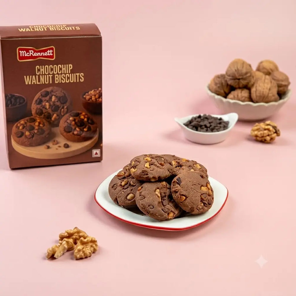 Choco Chip Walnut Cookies 150 gms