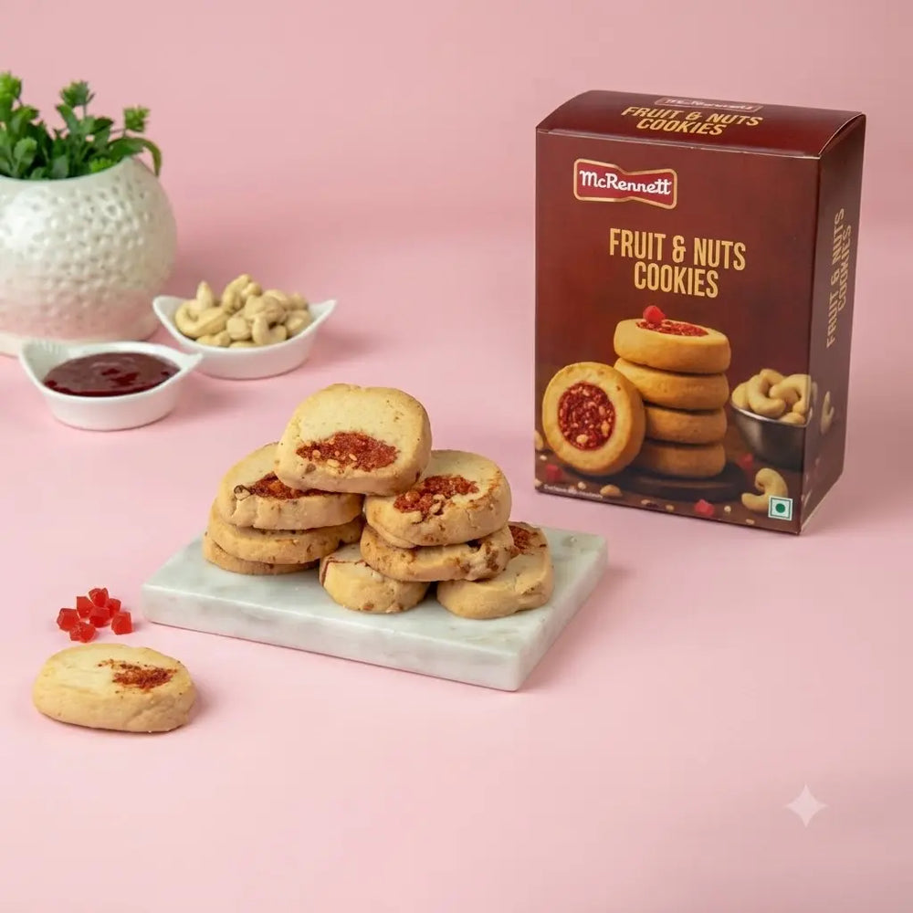 Fruit & Nut cookies 150 gms