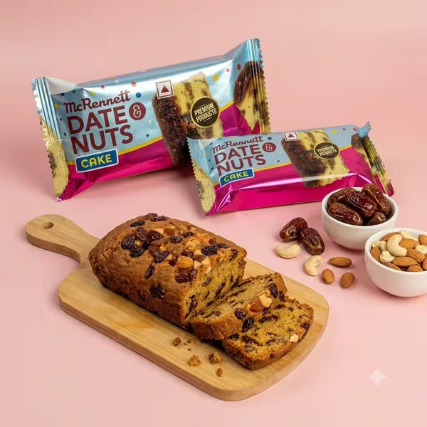 Date & Nut Cake Slice 35 gms